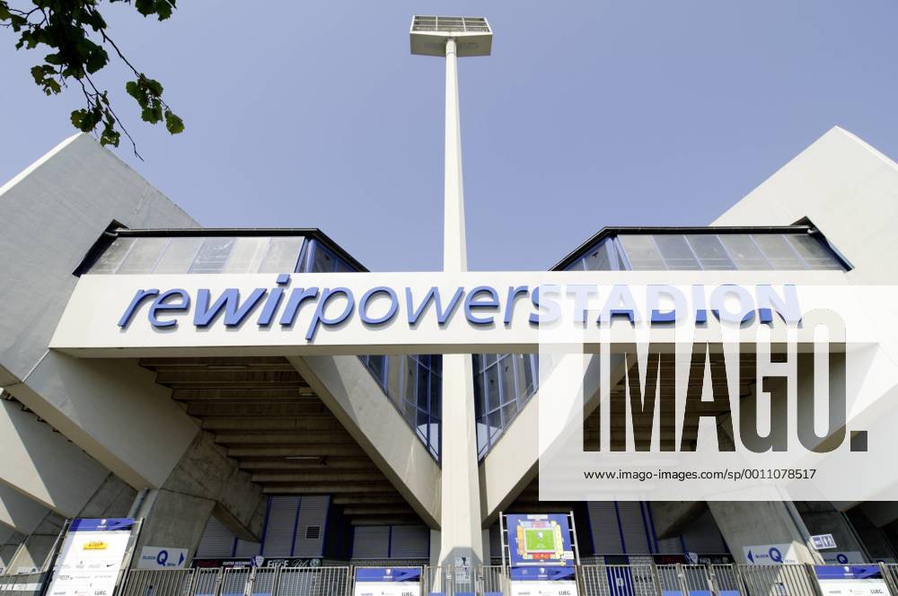 Fußball, Stadiongeschichte VfL Bochum DEU , DEUTSCHLAND : Das Rewirpowerstadion in Bochum DEU , GERMANY : Rewirpowerstadion in Bochum, Heimspielstätte VFL BOCHUM 26.07.2012
