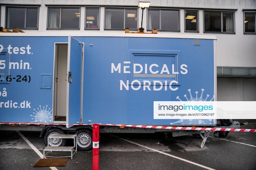 Medicals Nordic test center at Kongevejscentret in Hoersholm, Monday 25 January 2021 Medicals Nordic, which is responsible for testing at some of SOS Internationals centers, states in a press release that the company immediately stops using WhatsApp when communicating internally about positive test results, Copenhagen Denmark