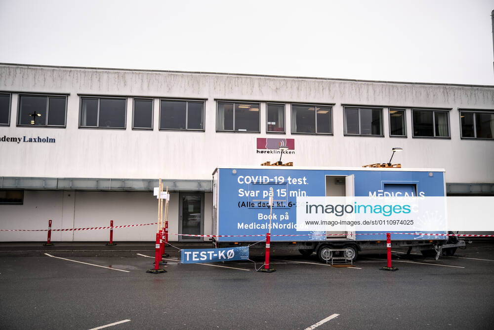 Medicals Nordic test center at Kongevejscentret in Hoersholm, Monday 25 January 2021, Copenhagen Denmark