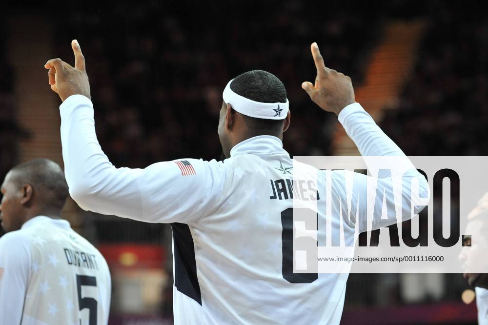 Lebron James (USA) BASKET BALL : Etats Unis vs Nigeria- JO 2012 - 02 08 2012 RVBellenger Panoramic