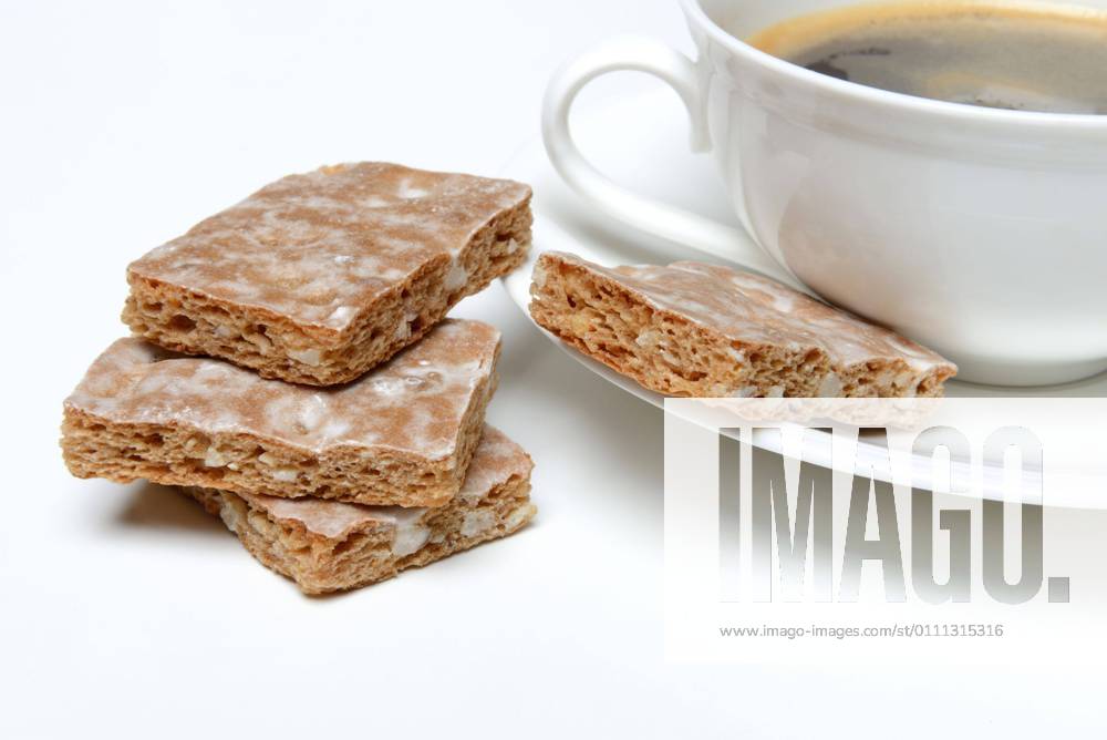 Basler Leckerli, Basler Leckerli with cup of coffee, Lackerli, Läckerli, Pfefferkuchen