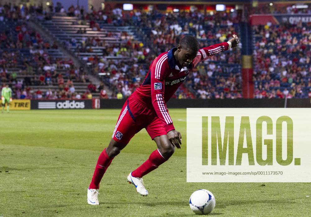 Aug. 4, 2012 - Bridgeview, Illinois, U.S - Chicago Fire defender JALIL ANIBABA, seen here during an MLS Fussball Herren USA match against Toronto FC at Toyota Park. MLS Fussball Herren USA 2012: Fire Defeats Toronto FC 2-1 - ZUMAt10