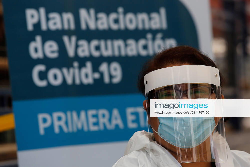 Santiago 2 February 2021 The Undersecretary of Public Health, Paula Daza, and the Mayor of Providencia, Evelyn Matthei, visit one of the vaccination centers to initiate mass vaccination against Covid 19 Marcelo Hernandez Aton Chile, Santiago Chile Aton 485296