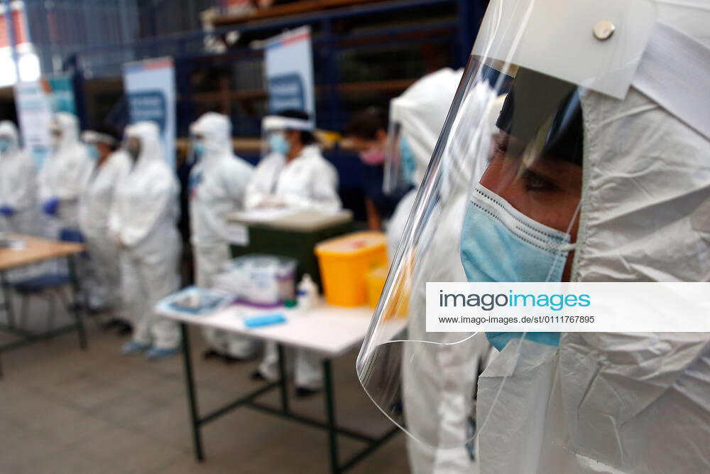 Santiago 2 February 2021 vaccination center to start mass vaccination against Covid 19 Marcelo Hernandez Aton Chile, Santiago Chile Aton 485337