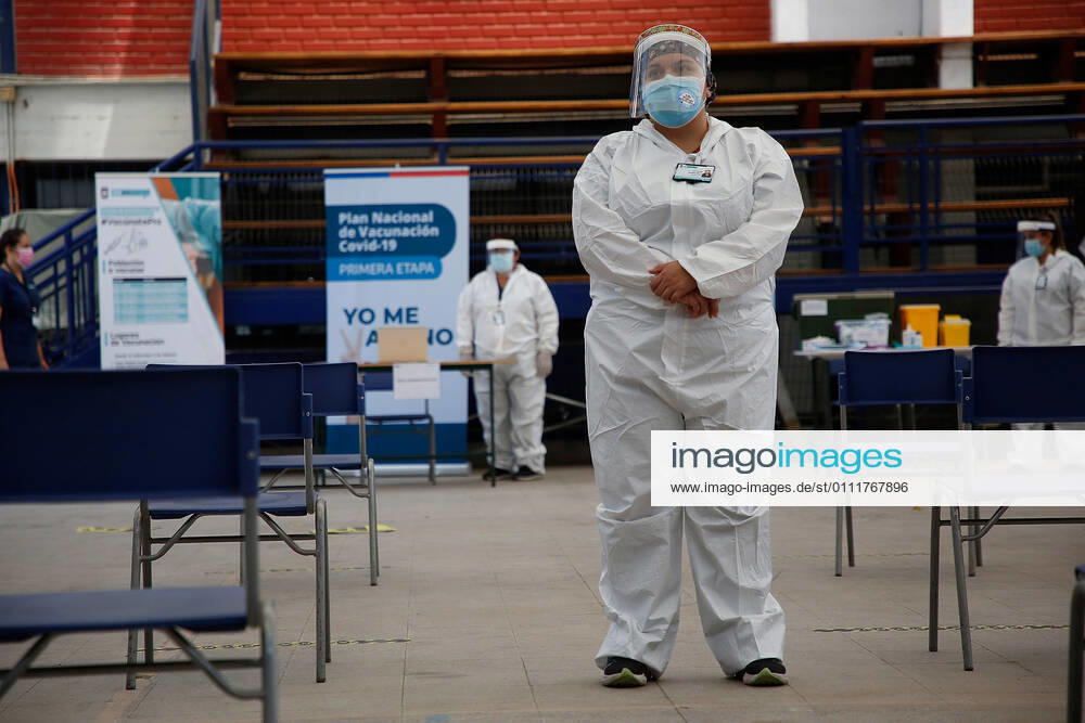 Santiago 2 February 2021 vaccination center to start mass vaccination against Covid 19 Marcelo Hernandez Aton Chile, Santiago Chile Aton 485338