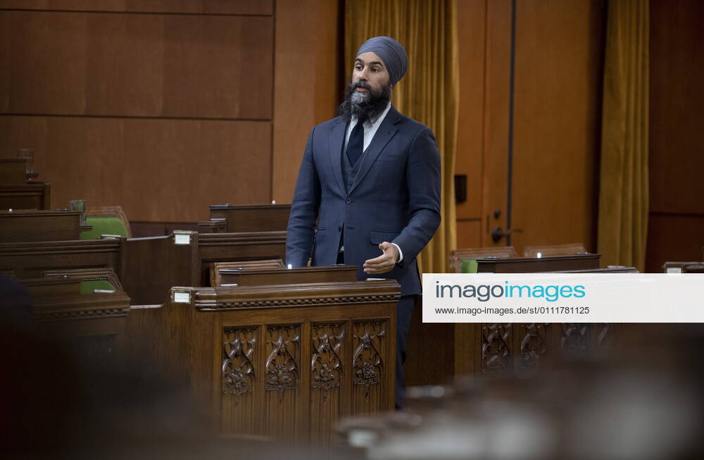 NDP leader Jagmeet Singh rises in the House of Commons during Question Period Tuesday February 2, 2021 in Ottawa. Ottawa Canada - ZUMAc35_ 20210202_zaf_c35_018