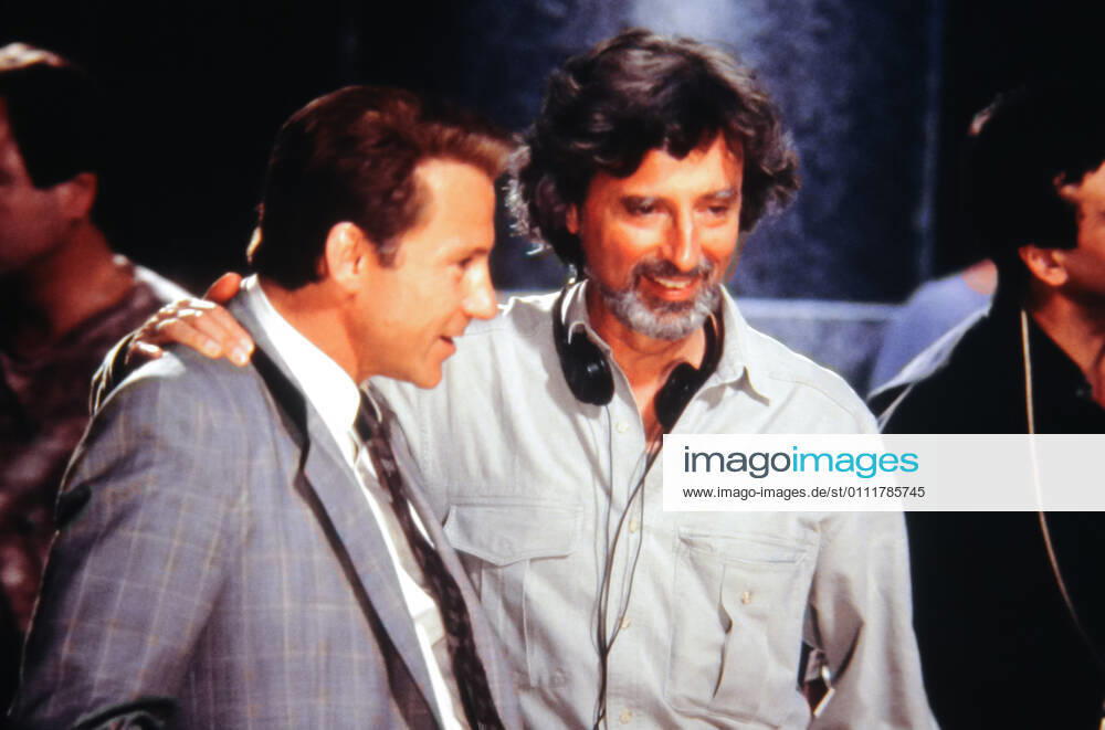 Harvey Keitel, Philip Kaufman, Rising Sun (1993) 20th Century Fox File Reference 34082-408THA Hollywood CA USA