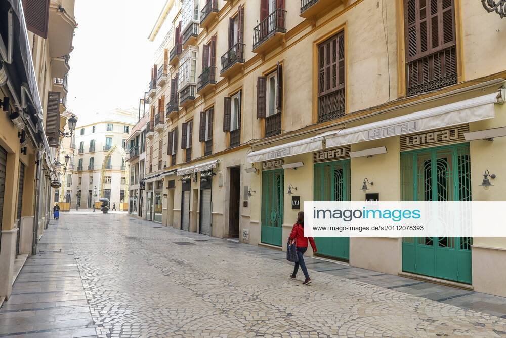 Malaga Nonessential trade closes due to the rise of Covid 19 or coronavirus infections Cordon Press FOTOSxLORENZOxCARNERO CORDONPRESS