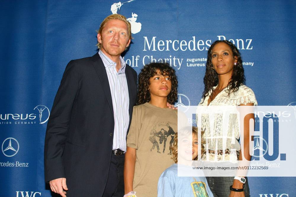 Copyright IMAGO Borns 06 07 2006 Theme Laureus Sport for Good Foundation Germany Party at 40 seconds ,Potsdamer Str Among the guests were Boris u Barbara Becker with their sons Noah Gabriel Mitte and Elias