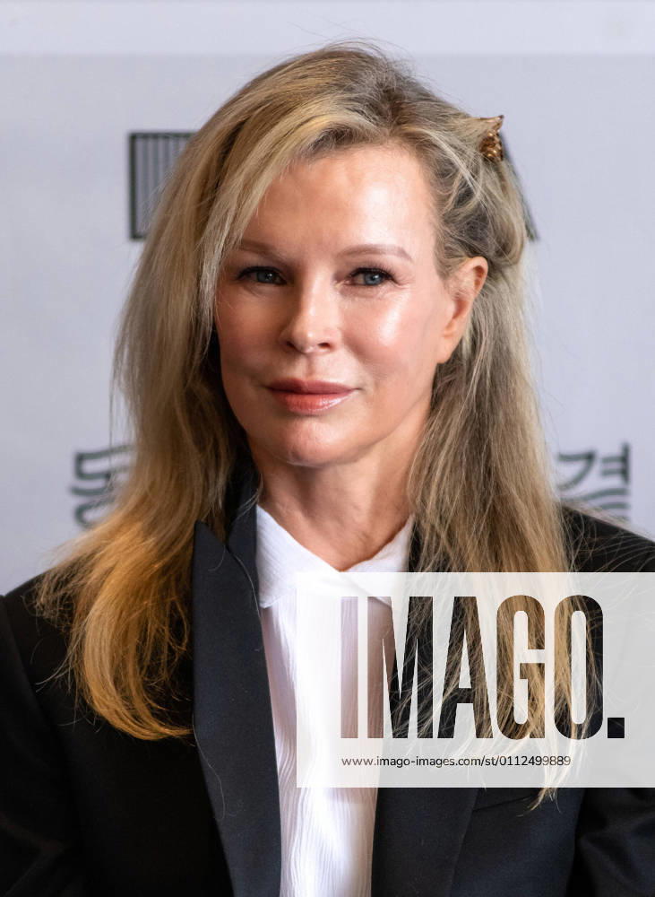 Joint Press Conference for the Passage of Amended Animal Protection Act SEOUL, SOUTH KOREA, JUL 11 : American actress Kim Basinger during Joint Press Conference for the Passage of Amended Animal Protection Act at The Plaza Hotel in Seoul, South Korea on July 11, 2019. Photographer : Steve Cho Penta Press Seoul The Plaza Hotel South Korea 5303_205595