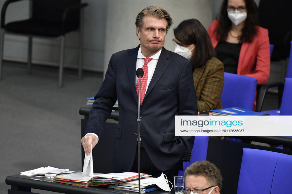 Thomas Bareiß at the 208 session of the German Bundestag in the Reichstag building Berlin, 10 02 2021 Foto:xF.xFuturexImage
