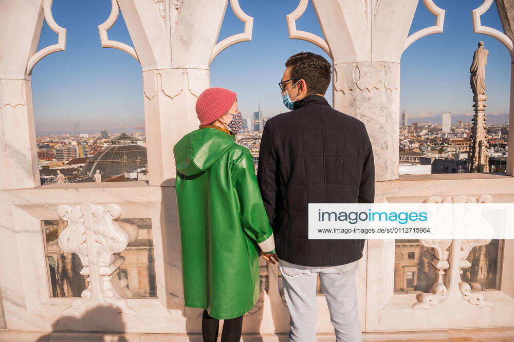 Milan. Milan Cathedral reopening for visits to tourists Editorial Usage Only