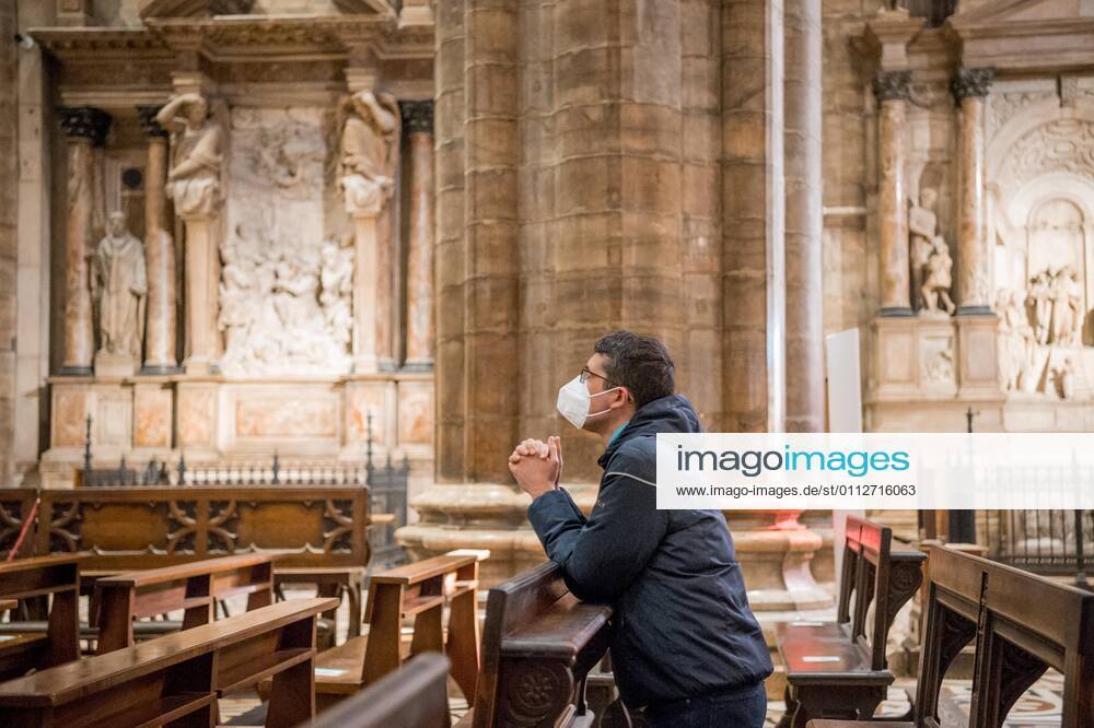 Milan. Milan Cathedral reopening for visits to tourists Editorial Usage Only