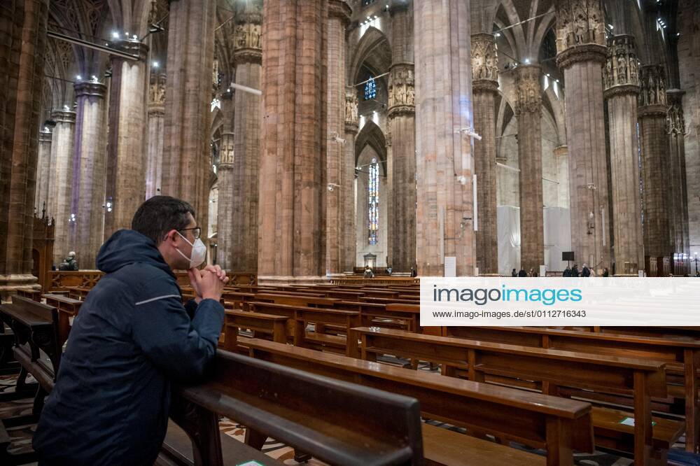Milan. Milan Cathedral reopening for visits to tourists Editorial Usage Only