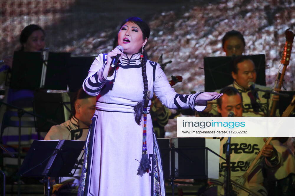 Members of the Tuvan National Orchestra give a concert at Kok-ool Music and Drama Theatre as part of Shagaa (Lunar New Year) celebrations in the Tuvan capital of Kyzyl. The Year of the White Metal Cow has followed the Year of the White Metal Rat standing first in the traditional Buddhist twelve-year cycle. Kirill Kukhmar TASS TS0F6A41