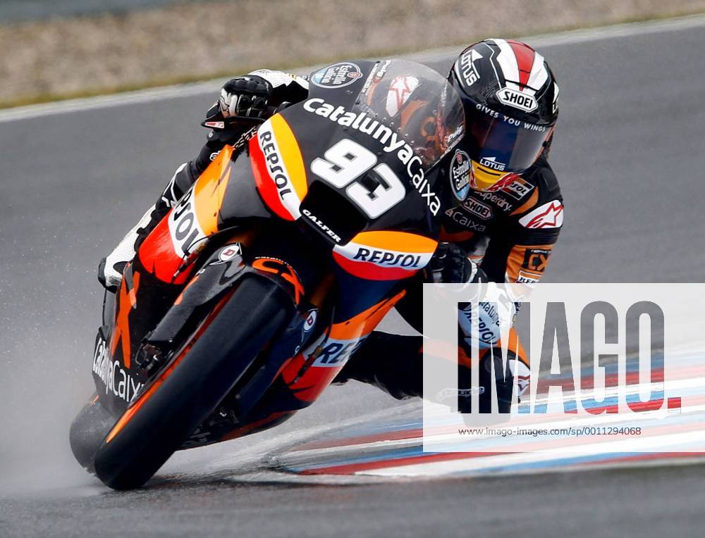 MOTORSPORT - MotoGP, GP Tschechien BRNO,TSCHECHIEN,26.AUG.12 - MOTORSPORT - MotoGP, Grand Prix von Tschechien, Automotodrom Brno, Moto2. Bild zeigt Marc Marquez (ESP Suter).