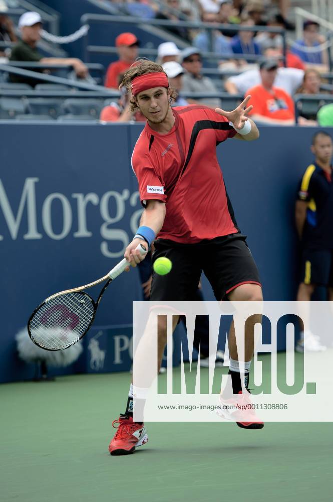 Lukas Lacko from Slovakia (SVK) during first round Men s Singles match on Day 1 of the 2012 U.S. Open Tennis Championships at the USTA Billie Jean King National Tennis Center in Flushing, Queens, New York, USA. TENNIS: AUG 27 US Open Icon309120827026
