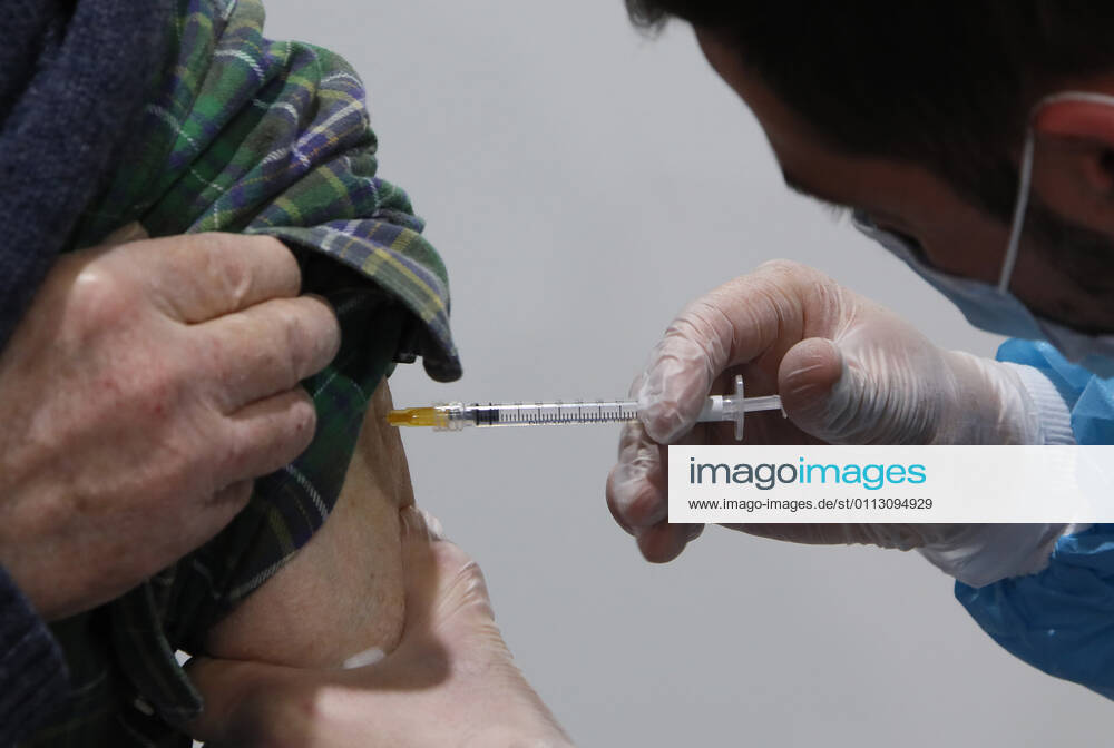 Rome, Inauguration of the new Covid 19 vaccination center at the Auditorium Parco della Musica in Rome. Pictured: