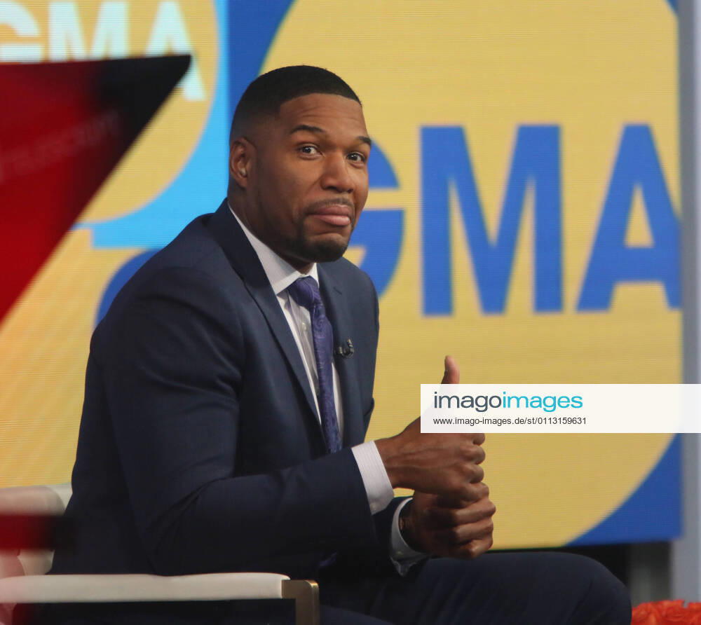 Michael Strahan at Good Morning America in New York February 15, 2021