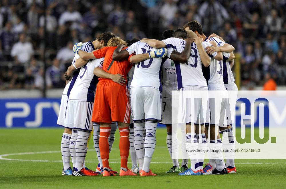 Anderlecht , Belgium August , 28 2012 Champions League Play off round 2nd leg RSC Anderlecht AEL Limassol FC kick off