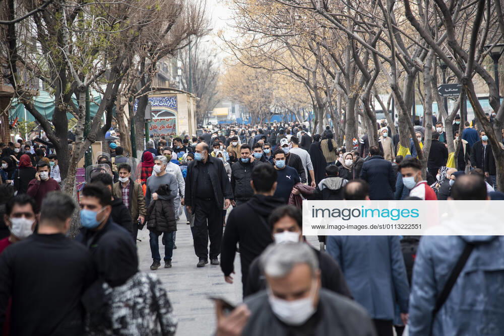 Iran: Warning for the fourth wave of the coronavirus outbreak Crowds of people in Tehran s Grand Bazaar amid the COVID-19 outbreak in Tehran, Iran. Since the beginning of February 2021, the number of people infected with the Coronavirus has been increasing in Iran. Tehran Tehran Iran