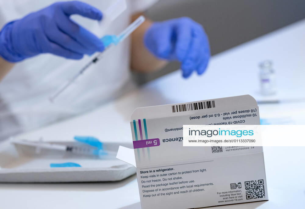 MALMO 2021 02 17 Syringes are loaded with the AstraZeneca Covid 19 Vaccine at the Skane University Hospital vaccination centre in Malmo, Sweden, February 17, 2021 MALMO SWEDEN
