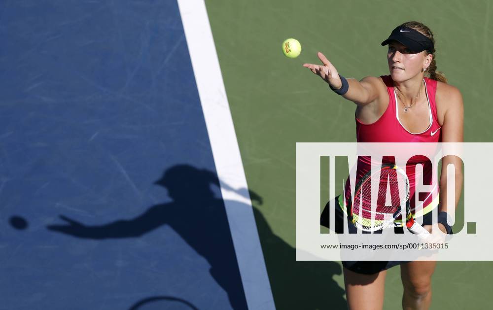 Petra Kvitova of Czechoslovakia in the Grandstand at the BillieJean King National Tennis Center in New York City on August 31, 2012. NYP20120831132