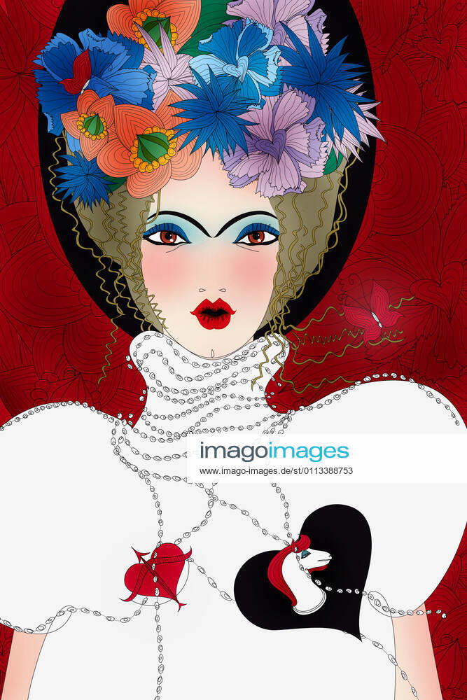 Beautiful woman as Sagittarius zodiac sign