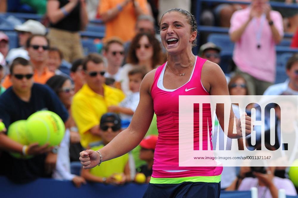 Sara Errani (ITA) TENNIS : US Open - jour 8 - 03 09 2012 VirginieBouyer Tennismag Panoramic