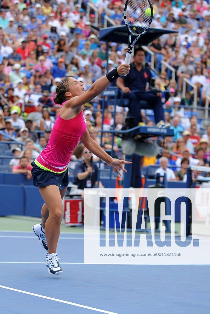 Sara Errani (ITA) TENNIS : US Open - jour 8 - 03 09 2012 VirginieBouyer Tennismag Panoramic