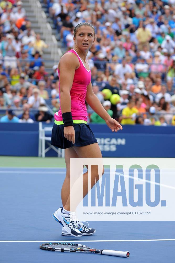Sara Errani (ITA) TENNIS : US Open - jour 8 - 03 09 2012 VirginieBouyer Tennismag Panoramic