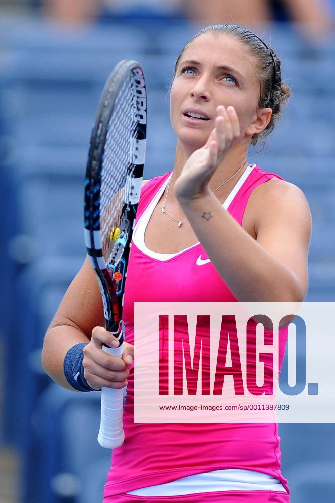 Sara Errani (ITA) TENNIS : US Open - jour 10 - 05 09 2012 VirginieBouyer Tennismag Panoramic