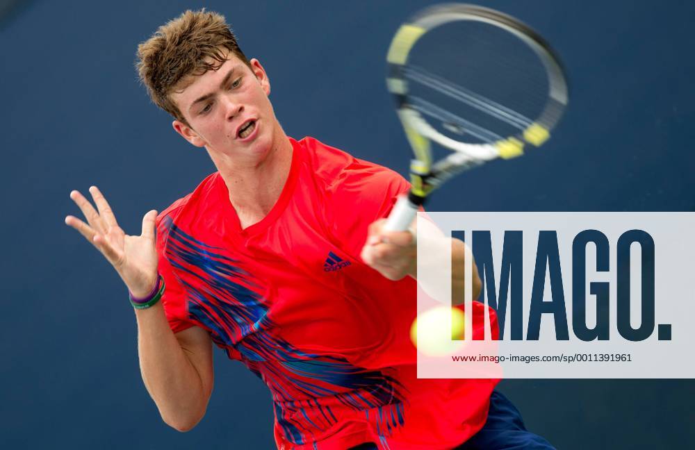 TENNIS - ATP, US Open 2012 NEW YORK CITY,NEW YORK,USA,06.SEP.12 - TENNIS - ATP Tennis Herren World Tour, US Open 2012, Grand Slam, Flushing Meadows, Junioren. Bild zeigt Maximilian Marterer (GER).