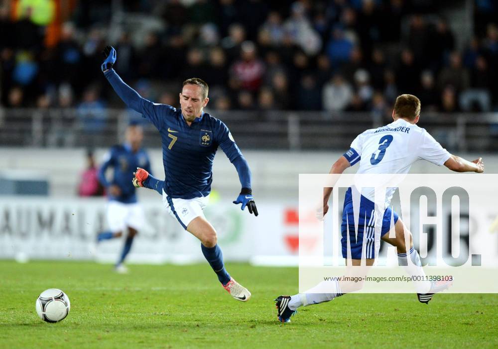 Franck RIBERY (fra) - Niklas MOISANDER (fin) Finnland - Frankreich, ----- xAnthonyBIBARDxFEPx