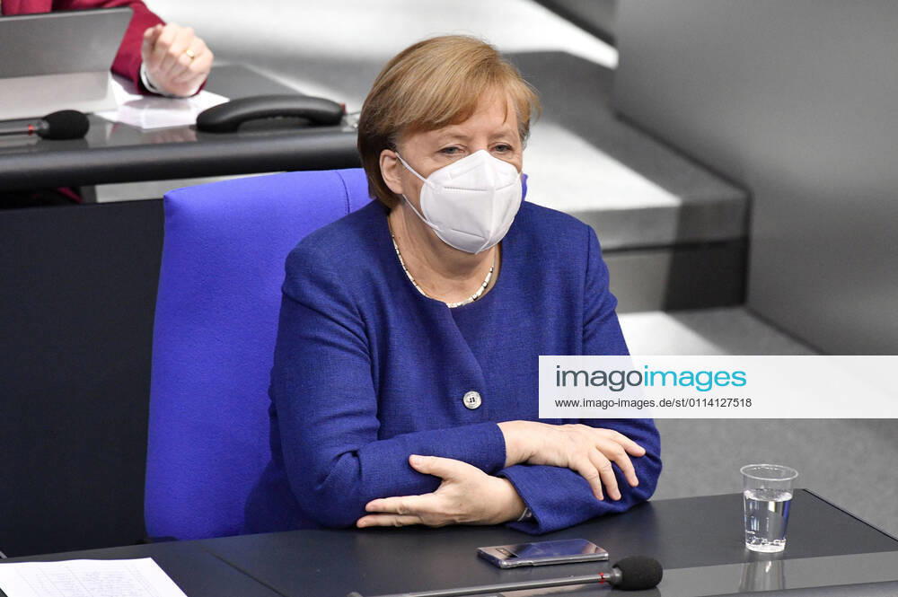 Angela Merkel in the 212 session of the German Bundestag in the Reichstag building Berlin, 25 02 2021 Foto:xF.xFuturexImage