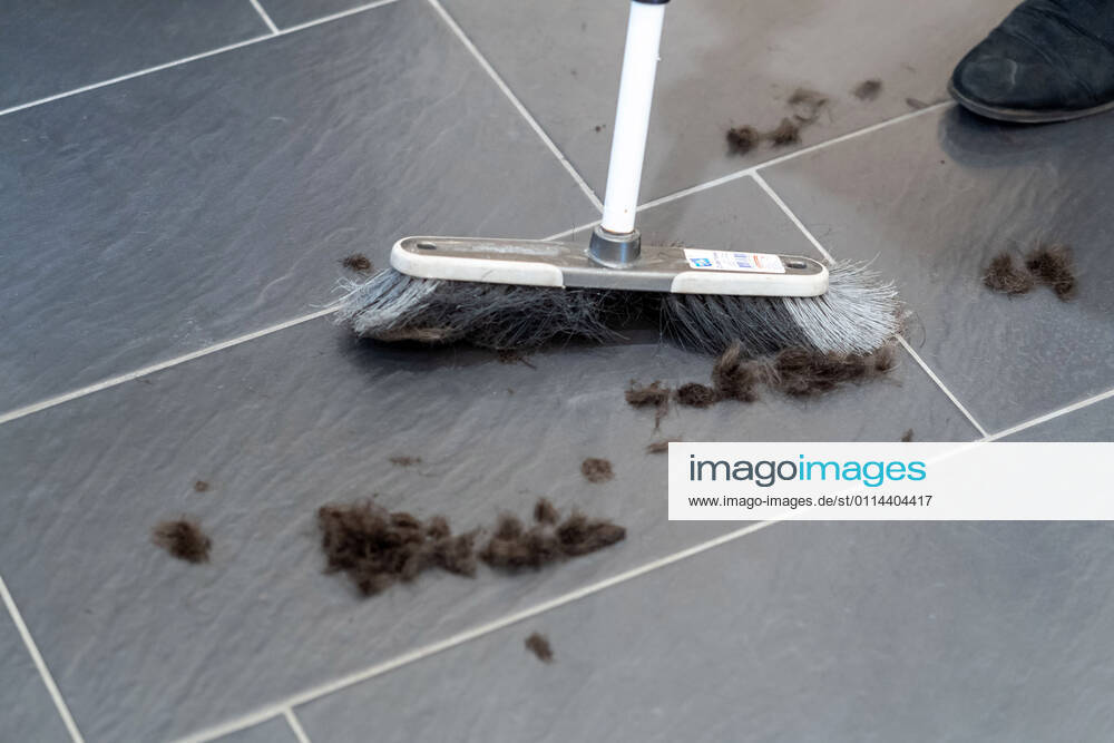 Berlin,Germany,GER,From today hairdressers nationwide are allowed to open their shops again Photo Hair and a broom