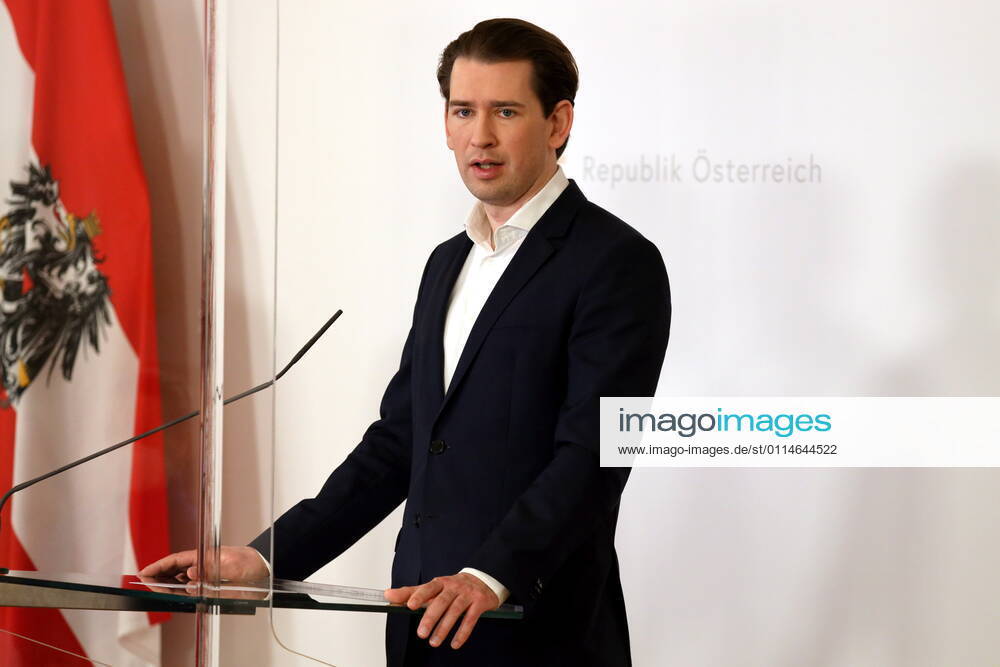 Sebastian Kurz PK on vaccine production Vienna, BKA, 05 03 2021 Sebastian KURZ