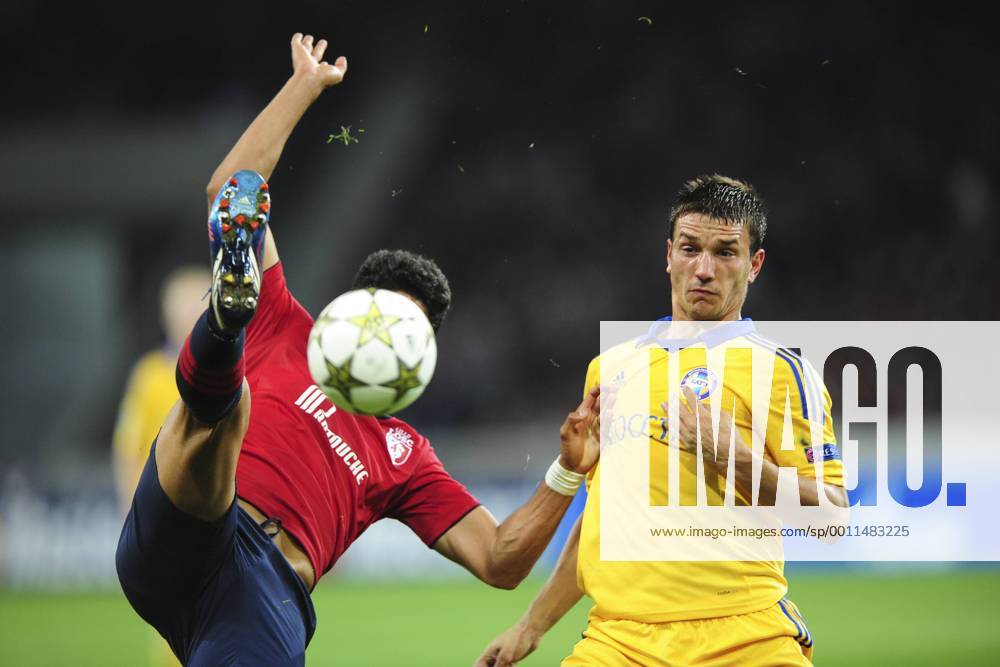 Tulio De Melo (Losc) vs Marko Simic (Borisov) FOOTBALL : Losc Lille vs Fc Bate Borisov xJBAutissierx