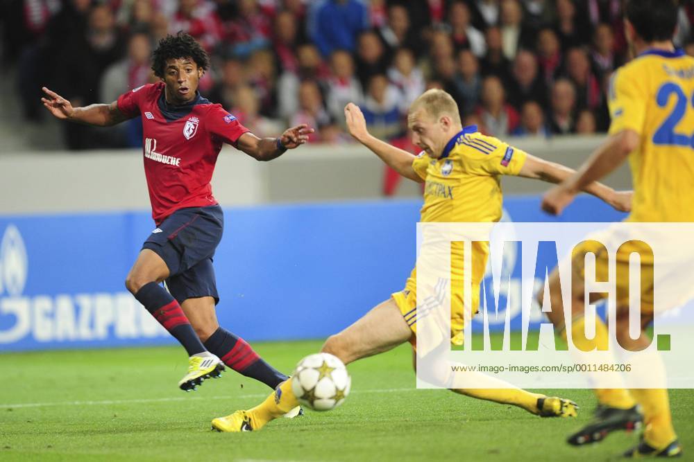 Ryan Mendes (Losc) FOOTBALL : Losc Lille vs Fc Bate Borisov - champions League - 19 09 2012 JBAutissier Panoramic