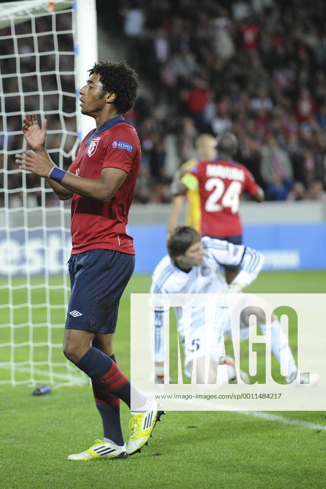 Deception de Ryan Mendes (Losc) FOOTBALL : Losc Lille vs Fc Bate Borisov - xJBAutissierx