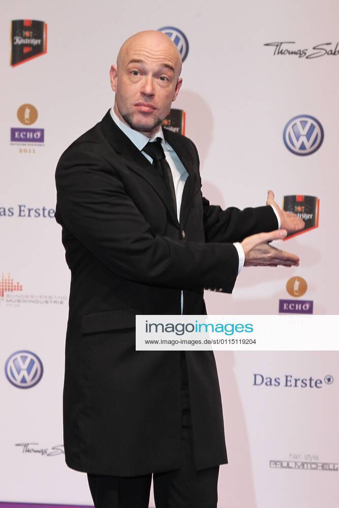 The Count of Unheilig at the Echo 2011 the German Music Award at the Red Carpet in the Messe Berlin am Funkturm It is the 20 Echo 20 years Echo