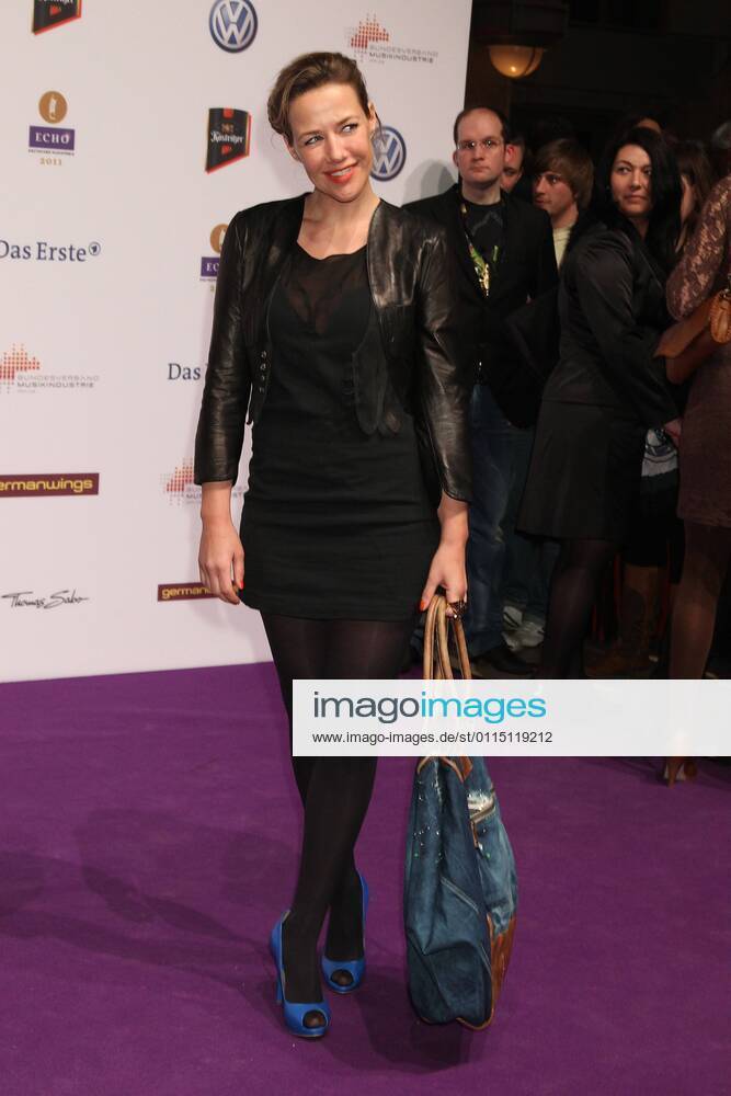 Alexandra Neldel at the Echo 2011 the German Music Award at the Red Carpet in the Messe Berlin am Funkturm It is the 20 Echo 20 years Echo