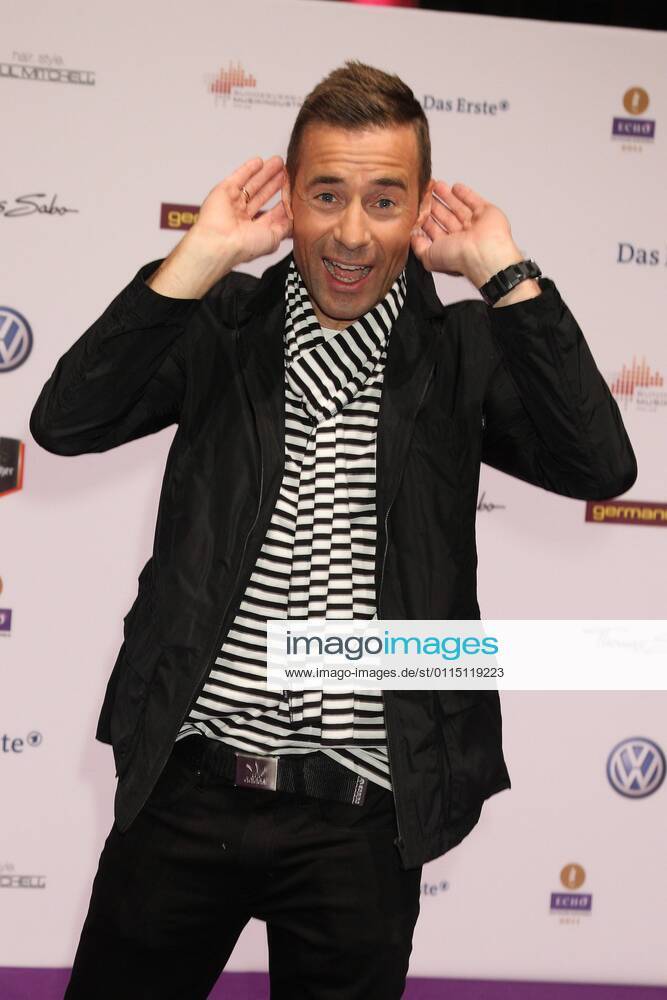 Kai Pflaume at the Echo 2011 the German Music Award at the Red Carpet in the Messe Berlin am Funkturm It is the 20 Echo 20 years Echo