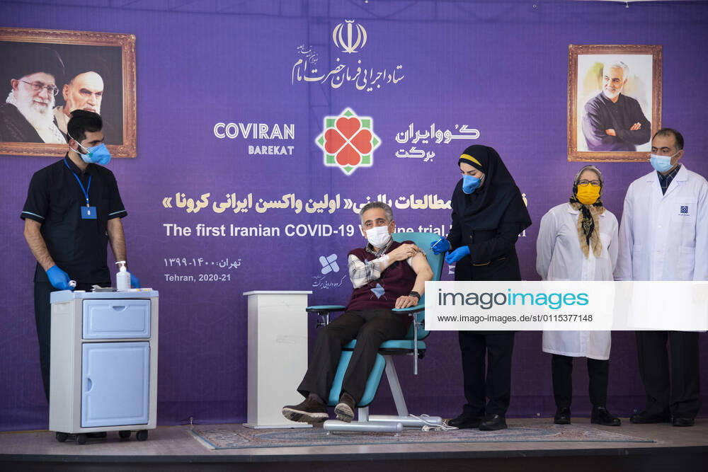 Iran: COVID-19 vaccine starts clinical trial Dr. Sina Moradmand gets the Barekat Covid-19 vaccine. Dr. Sina Moradmand cardiologist who volunteered to receive the Barekat vaccine to begin phase 2 and 3 of its clinical trial. Tehran Tehran Iran