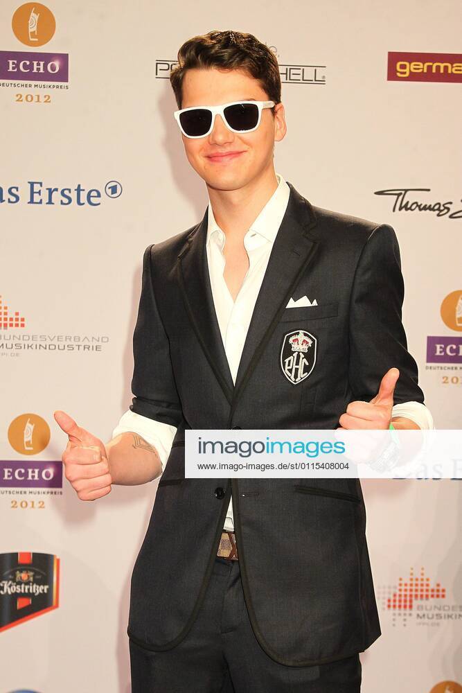 Jimi Blue Ochsenknecht at the Echo 2012 the German Music Award on the red carpet before the award ceremony at the Messe Berlin