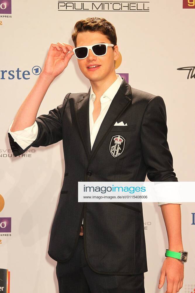 Jimi Blue Ochsenknecht at the Echo 2012 the German Music Award on the red carpet before the award ceremony at the Messe Berlin