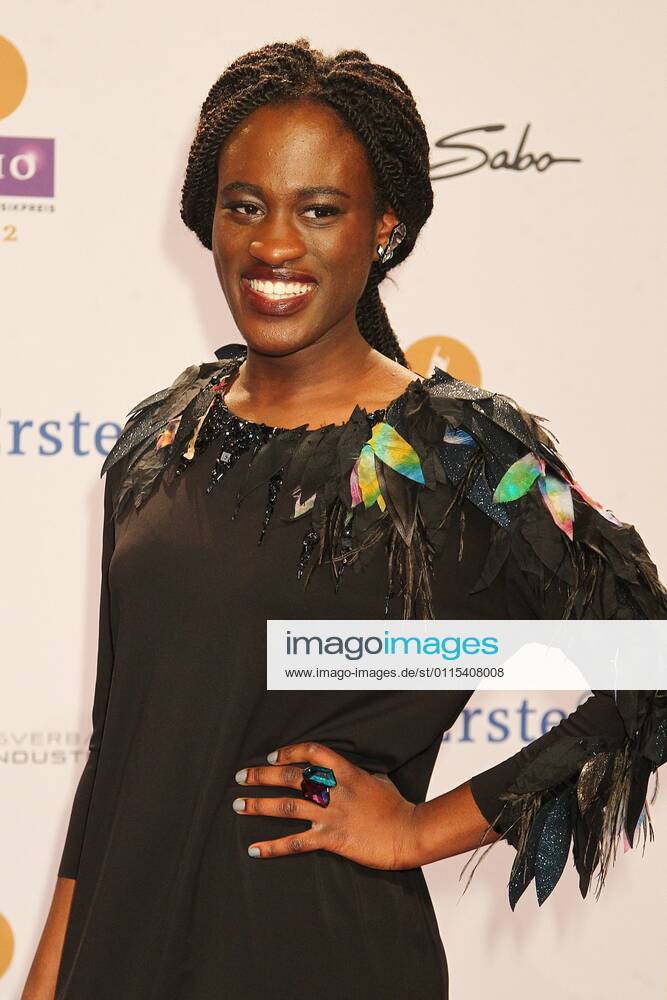 Ivy Quainoo at the Echo 2012 the German Music Award on the Red Carpet before the ceremony at the Messe Berlin