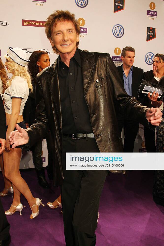 Barry Manilow at the Echo 2012 the German Music Award on the Red Carpet before the ceremony at the Messe Berlin