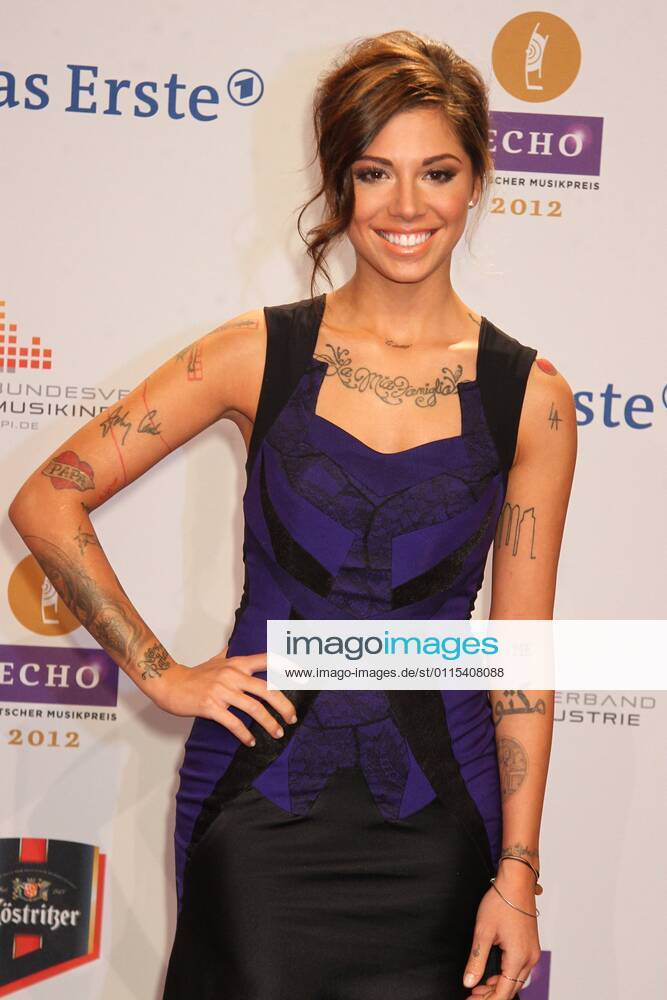 Christina Perri at the Echo 2012 the German Music Award on the Red Carpet before the ceremony at the Messe Berlin