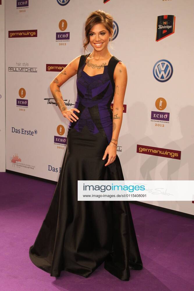 Christina Perri at the Echo 2012 the German Music Award on the Red Carpet before the ceremony at the Messe Berlin